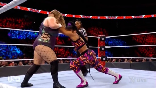 Bianca Belair goes one-on-one with Doudrop